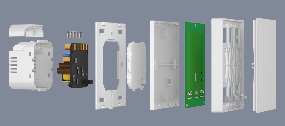 Sonoff SwitchMan Smart Wall Switch M5-1C-80W chytrý vypínač bílý vnitřek evtech_cz